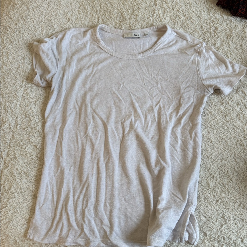 Wilfred Light Cream Short Sleeve Tee